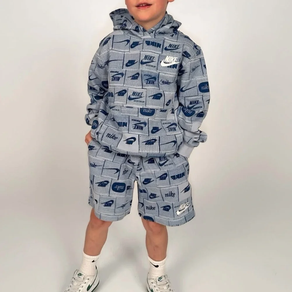 Nike Sportswear Club Toddler Hoodie and Shorts Set